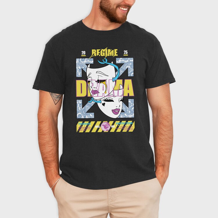 Drama 1, Tricou Barbati (Unisex)