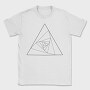 Geometric Triangle, Tricou Barbati (Unisex)