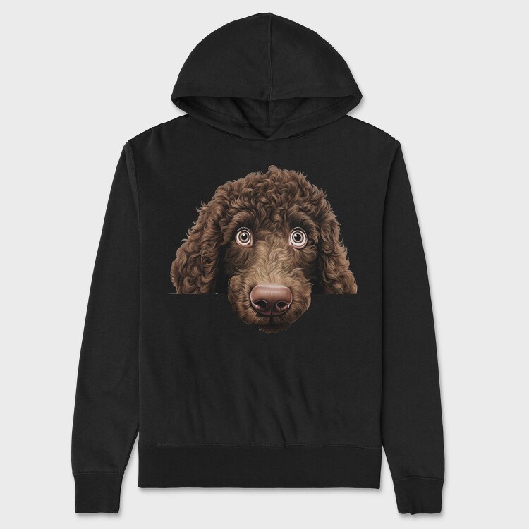 Irish Water Spaniel, Hanorac Oversize Barbati (Unisex)