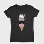 Ice Cream Cats Sublimation, Tricou Femei