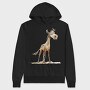Horse Sad Face, Hanorac Oversize Barbati (Unisex)