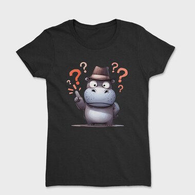 Hippo Questionmarks, Tricou Femei