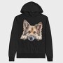 Icelandic Sheepdog Face, Hanorac Oversize Barbati (Unisex)