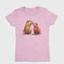 Capybara Love Pair, Tricou Femei