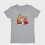 Capybara Love Pair, Tricou Femei