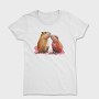 Capybara Love Pair, Tricou Femei