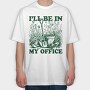 Garden Quote, Tricou Oversize Barbati (Unisex)