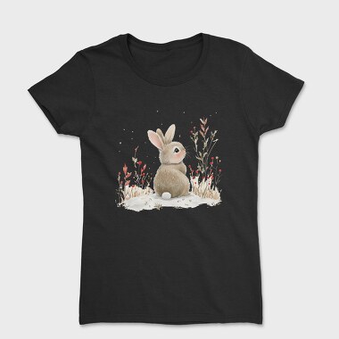 Bunny Snow Bushes, Tricou Femei