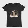 Bunny Snow Bushes, Tricou Femei