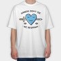 Gamers Dont Die We Respawn, Tricou Oversize Barbati (Unisex)