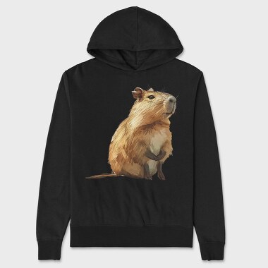 Capybara 20, Hanorac Oversize Barbati (Unisex)