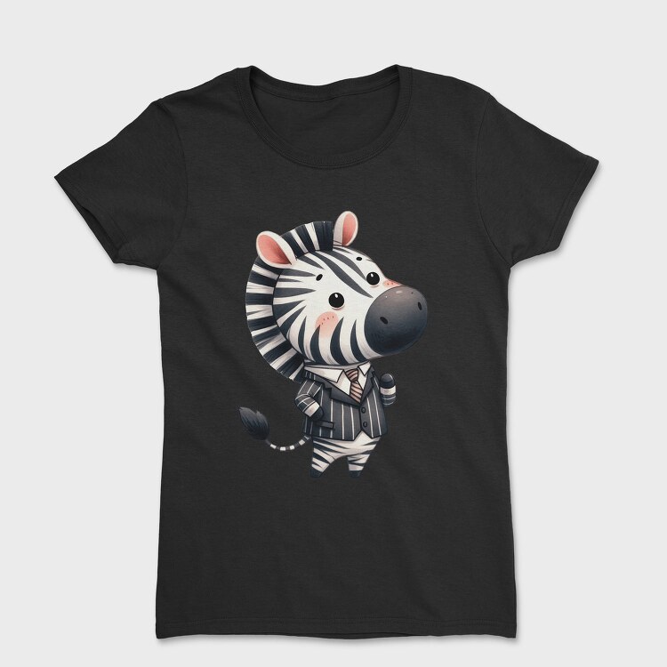 Business Zebra Suit, Tricou Femei
