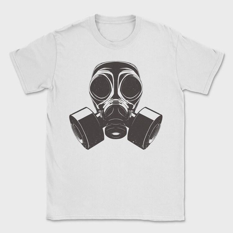 Gas Mask, Tricou Barbati (Unisex)