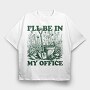 Garden Quote, Tricou Oversize Barbati (Unisex)
