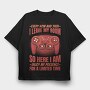 Gaming Quote, Tricou Oversize Barbati (Unisex)