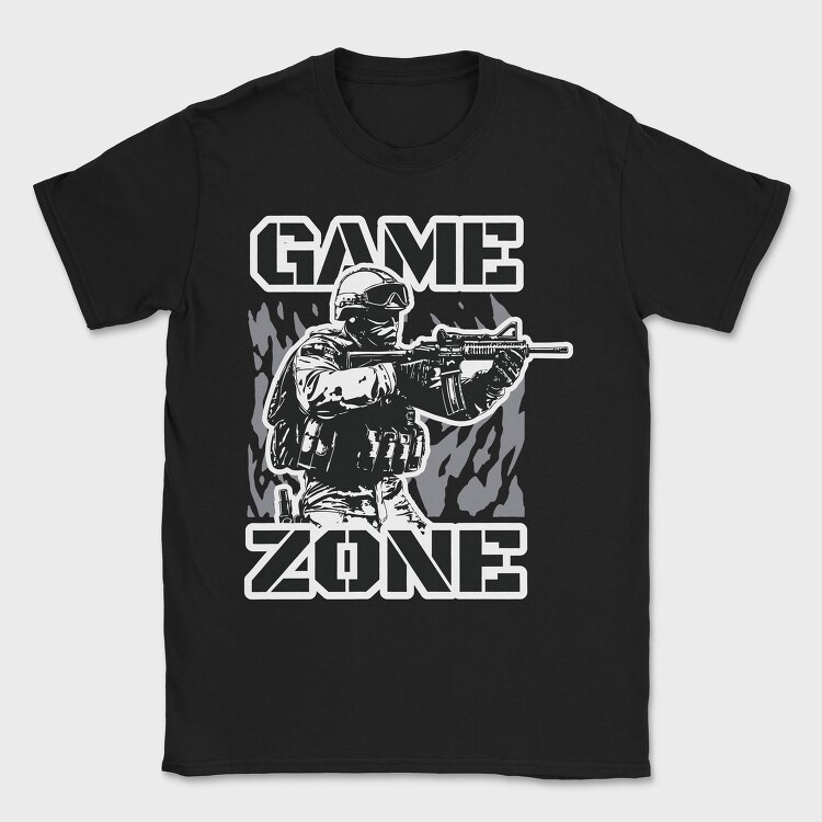 Game Zone Tactical, Tricou Barbati (Unisex)