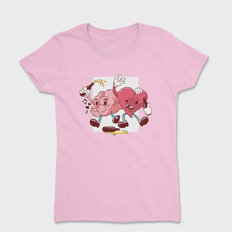 Drunk Heart And Brain, Tricou Femei