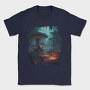 Futuristic Fungi, Tricou Barbati (Unisex)