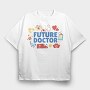 Future Doctor Quote, Tricou Oversize Barbati (Unisex)