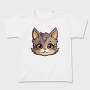 Funny Cat Cartoon, Tricou Copii