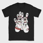 Funny Bowling Pins, Tricou Barbati (Unisex)