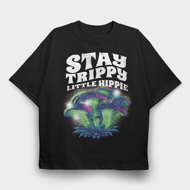 Fungus Trip, Tricou Oversize Barbati (Unisex)