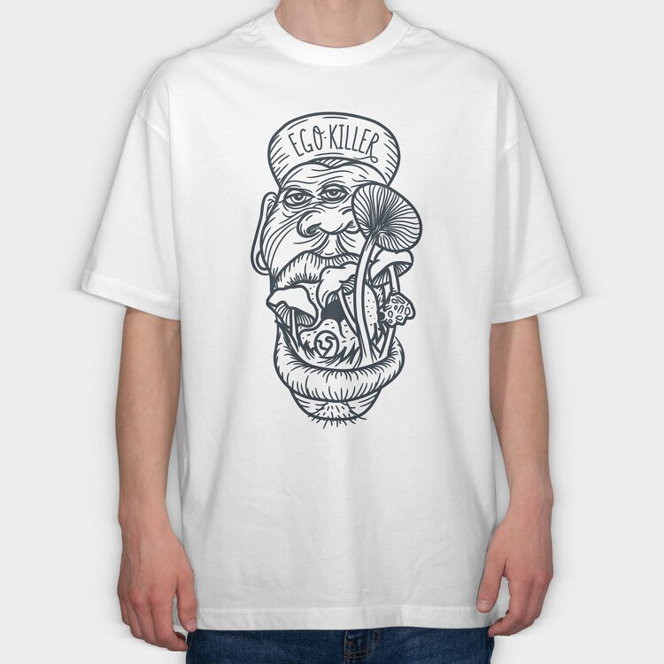 Funga Sapiens, Tricou Oversize Barbati (Unisex)
