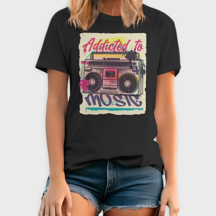 Boombox, Tricou Barbati (Unisex)
