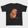 Capybara Love Heart, Tricou Copii