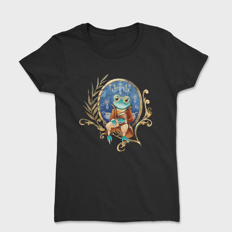 Frog Wizard Fantasy, Tricou Femei