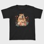 Capybara Flower Crown, Tricou Copii