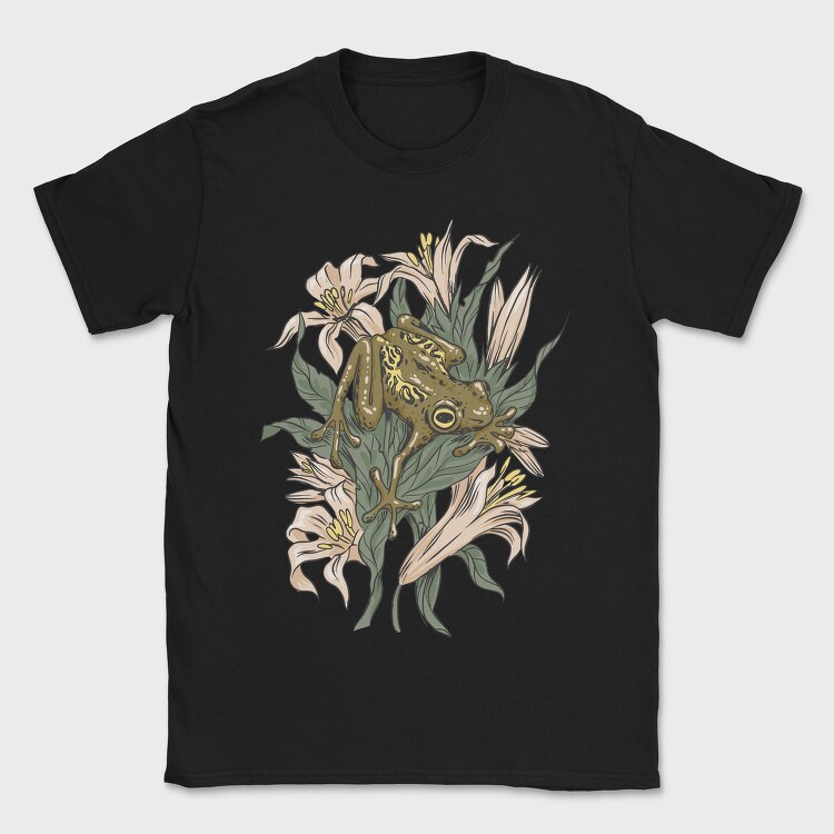 Frog Lilies, Tricou Barbati (Unisex)