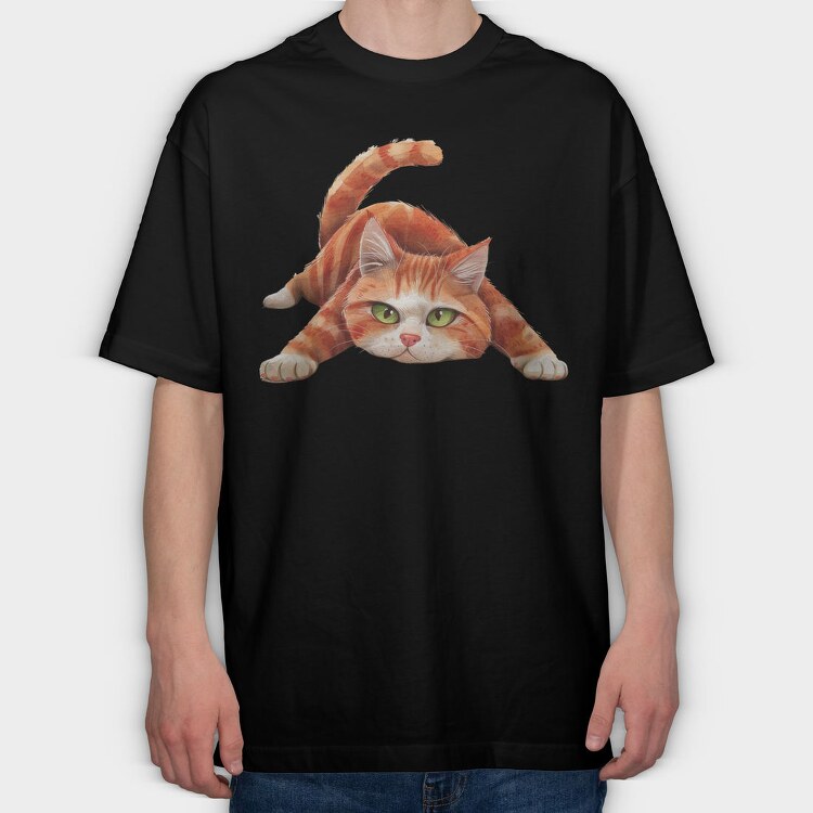 Cat Lover Gear, Tricou Oversize Barbati (Unisex)
