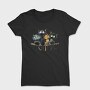 Cat Furry Friends, Tricou Femei