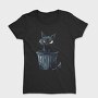 Cat In Bucket, Tricou Femei