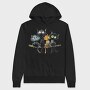 Cat Furry Friends, Hanorac Oversize Barbati (Unisex)