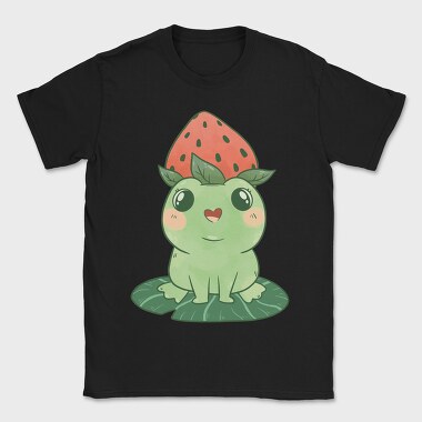 Frog Cute Strawberry, Tricou Barbati (Unisex)