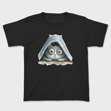 Cat In Tent, Tricou Copii