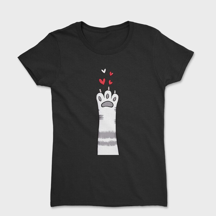Cat Paw Love, Tricou Femei