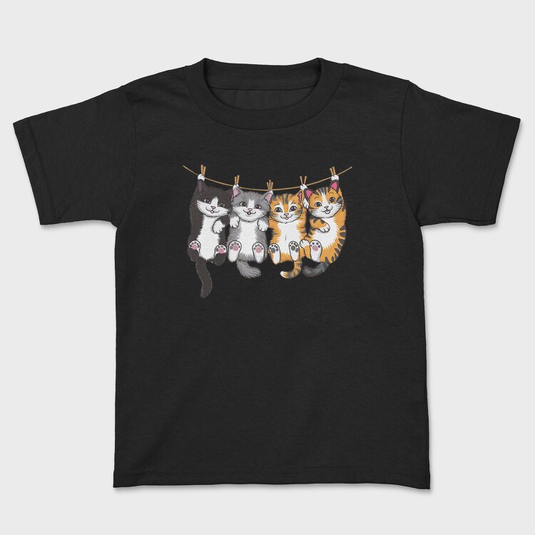Cat Clan Cuddle, Tricou Copii