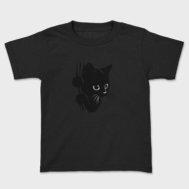 Cat Head Peeking, Tricou Copii