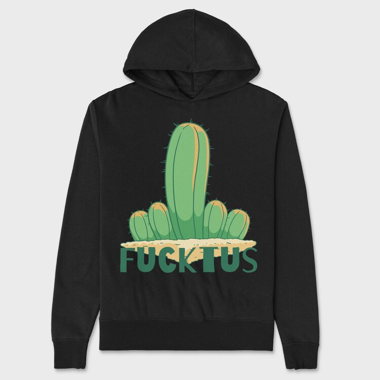 Fucktus, Hanorac Oversize Barbati (Unisex)
