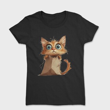 Cat In Bag Sublimation 96261272, Tricou Femei