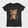 Cat In Bag Sublimation 96261272, Tricou Femei