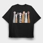 Cat Claws Up, Tricou Oversize Barbati (Unisex)