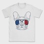 Frenchie Dog, Tricou Barbati (Unisex)