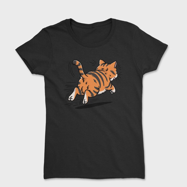 Cat Running Away, Tricou Femei