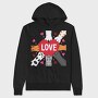 Cat Love Connection, Hanorac Oversize Barbati (Unisex)