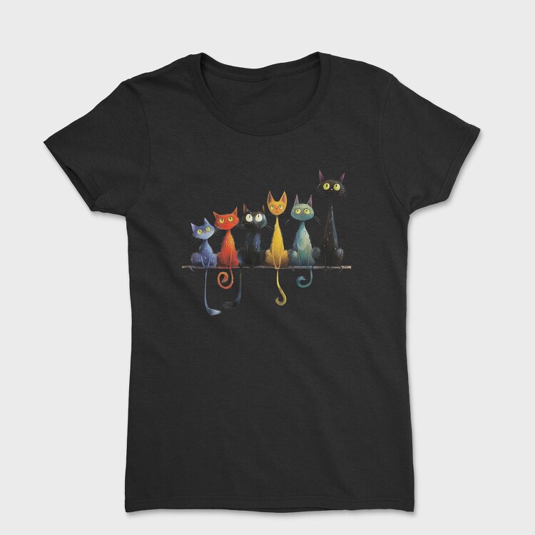 Cats On Branches, Tricou Femei