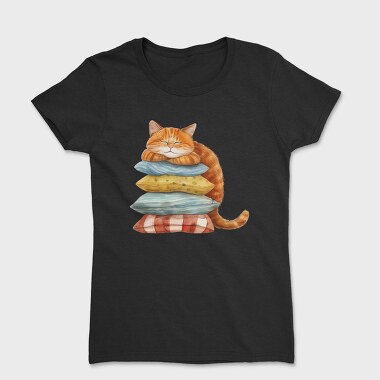 Cat Sleeping Pillows, Tricou Femei